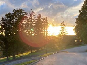 Sunset over Ligonier