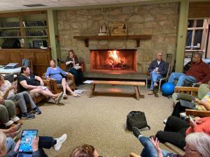 Evening Social by the Fire