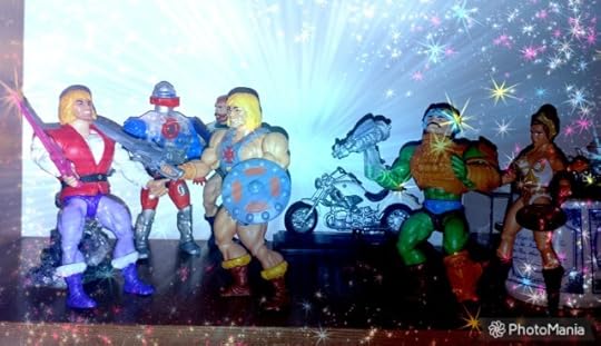Duncan shoots the fake He-Man in the back. The fake He-Man explodes.