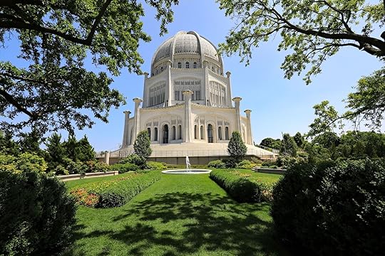 The Bahá'í House of Worship around Chicago
