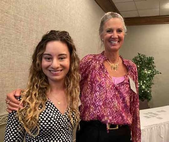 Sara Schonfeld of Katherine Tegen Books and Deb Buschman, leader of SCBWI-Wisconsin