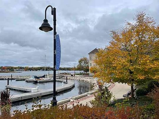 photo shows Sturgeon Bay, Wisconsin, during the autumn of 2022