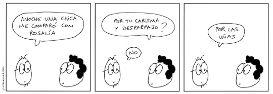 Tira cómica motomami en homenaje a Rosalía.