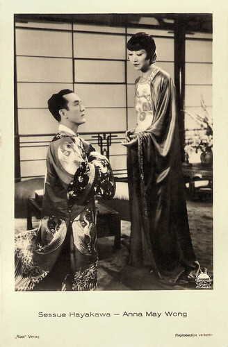 Sessue Hayakawa and Anna May Wong in Daughter of the Dragon (1931)