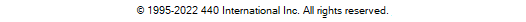 Copyright 440 International Inc.
