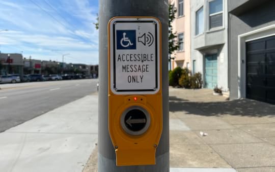 This is a photo of a device on a telephone pole. It reads 