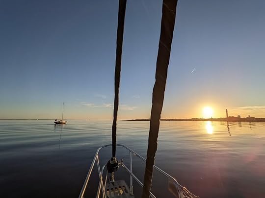 Our first calm night in a long damn time