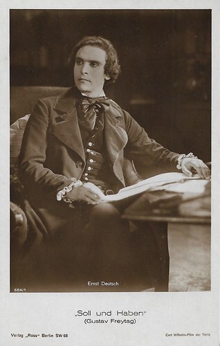 Ernst Deutsch in Soll und Haben, Carl Wilhlem-Film der Terra, Ross 684-1