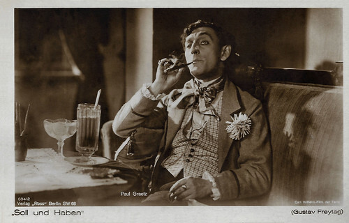 Paul Graetz in Soll und Haben (1924)