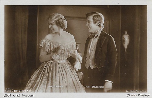 Mady Christians and Hans Brausewetter in Soll und Haben (1924)