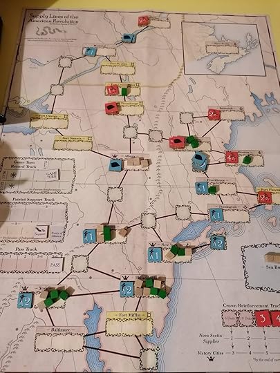 Game map at the end of turn 6