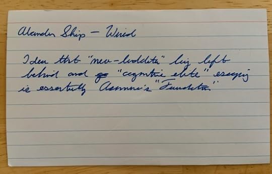 An example of a note I captured while reading a recent article in WIRED magazine.
