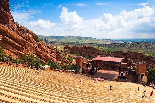 The red stone amphitheater in Denver one of the best things to do in Denver
