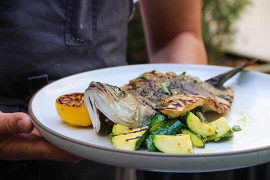 Place of fish and vegetables at Tavernetta