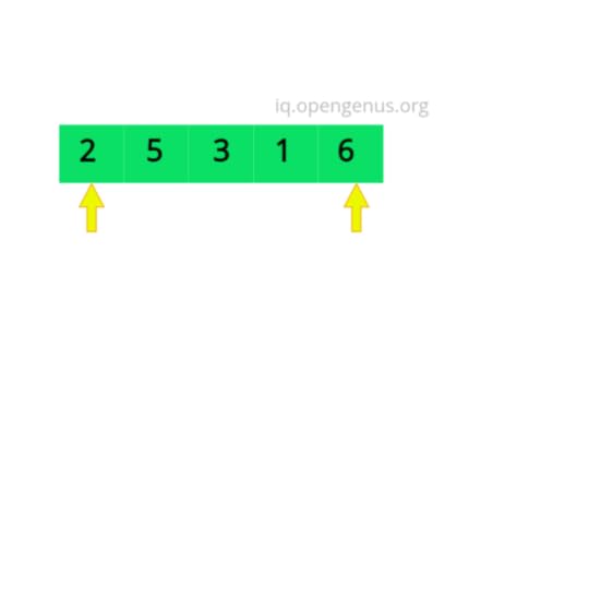 Two pointer technique in JavaScript