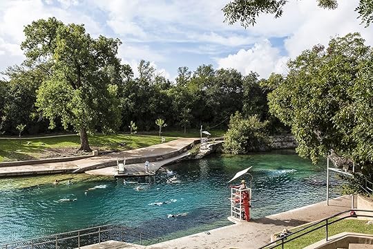 Things to do in Austin include swimming in Barton Springs