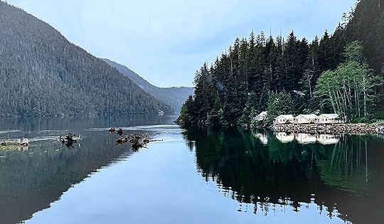 clayoquot lodgie view from water