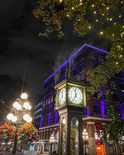 The Gastown steam clock in Vancouver