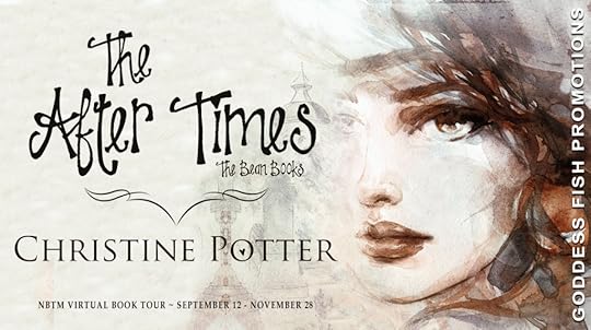 Goddess Fish book tour banner for The After Times