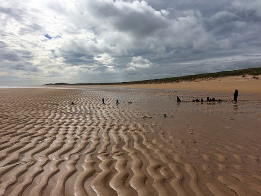 Aberdeenshire shipwrecks: shifting sands uncover a ship