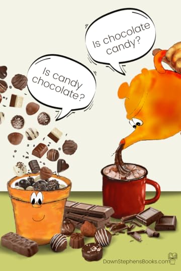 is candy chocolate or is chocolate candy