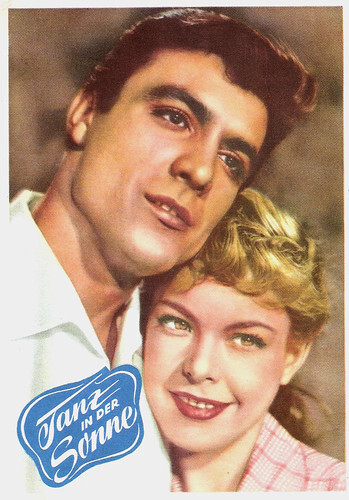 Franco Andrei and Cécile Aubry in Tanz in der Sonne (1954)