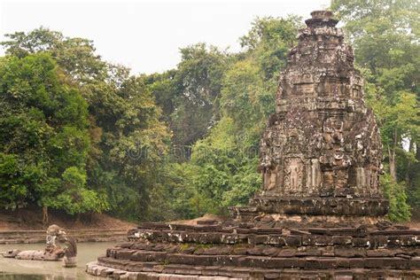 Neak Pean In Angkor. A Famous Historical Site(UNESCO World Heritage) In Angkor, Siem Reap ...