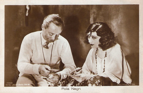 Herbert Brenon and Pola Negri