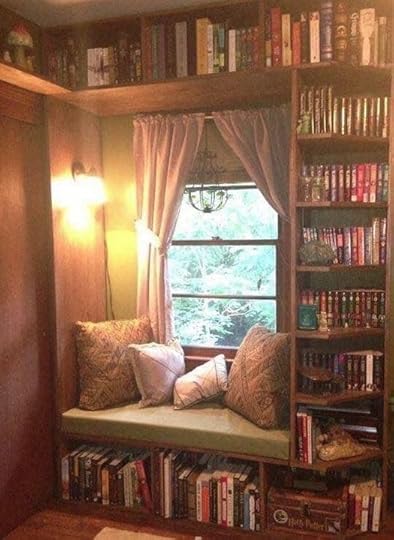 Book library snug cozy