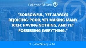 Having Nothing Yet Possessing Everything – 2 Corinthians 6:10