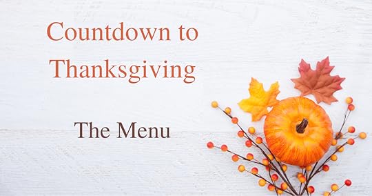 thanksgiving menu