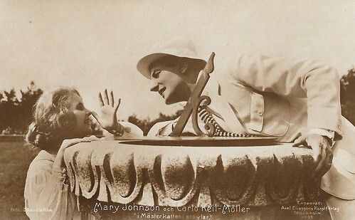 Mary Johnson and Carlo Keil-Möller in Mästerkatten i stövlar