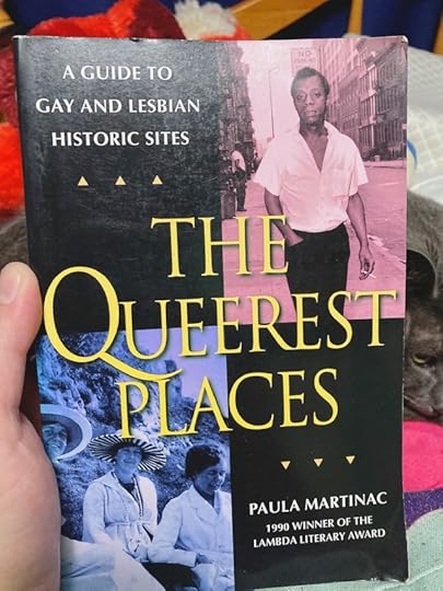 A picture of the book "The Queerest Places: A Guide to Gay and Lesbian Historic Sites" by Paula Martinac.