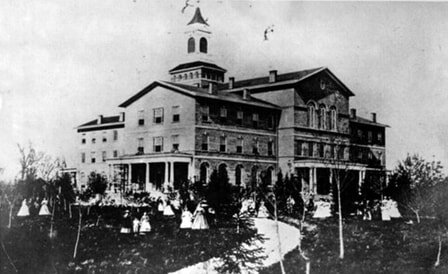 Oxford University Fisher Hall c.1860