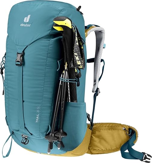 deuter trail 28 with hiking poles