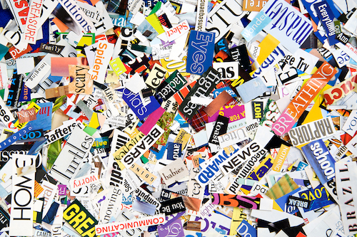 words from magazines