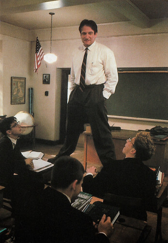 Robin Williams in Dead Poets Society (1989)