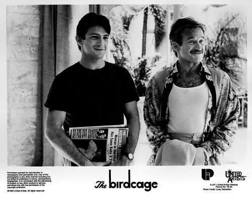Dan Futterman and Robin Williams in The Birdcage (1996)