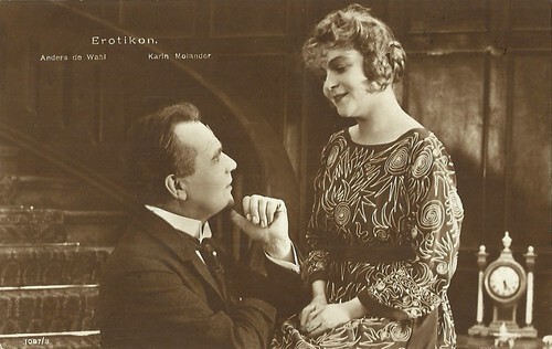 Anders de Wahl and Karin Molander in Erotikon