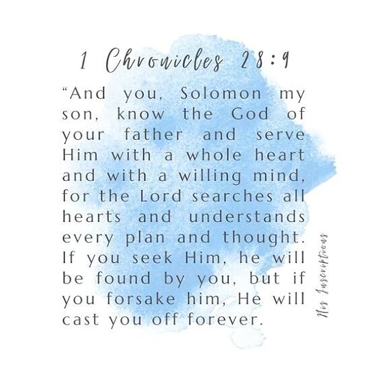 His Inscriptions Bible Verse