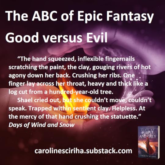 epic fantasy Good vs Evil