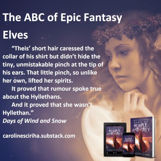 Elves in Epic Fantasy
