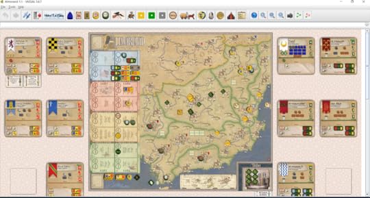 Screenshot of the Almoravid vassal module