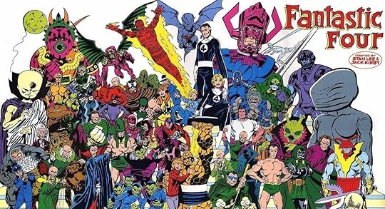 The villains of the Fantastic Four, drawn by John Byrne.