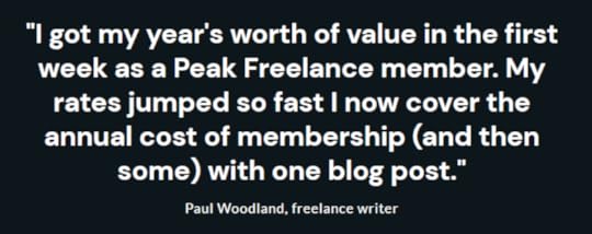 peak freelance membership review student results