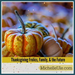 Thanksgiving frolic pumpkins