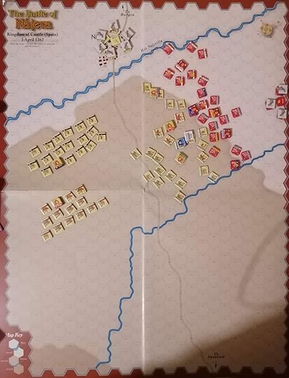 Image of the full battle map on the final turn