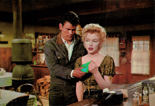 Don Murray and Marilyn Monroe in Bus Stop (1956)