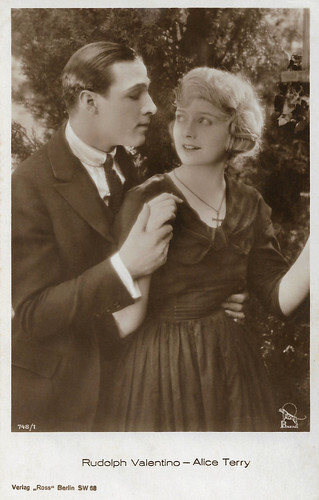 Rudolph Valentino and Alice Terry in The Conquering Power (1921)