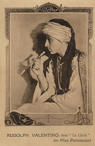 Rudolph Valentino in The Sheik